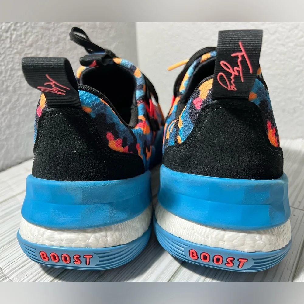adidas Men's Trae Young‎ 1 Basketball Sneakers shoes multicolor size 14 GY0289